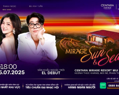 The Mirage Show – Sự kiện âm nhạc mãn nhãn khuấy động mùa hè tại Mũi Né