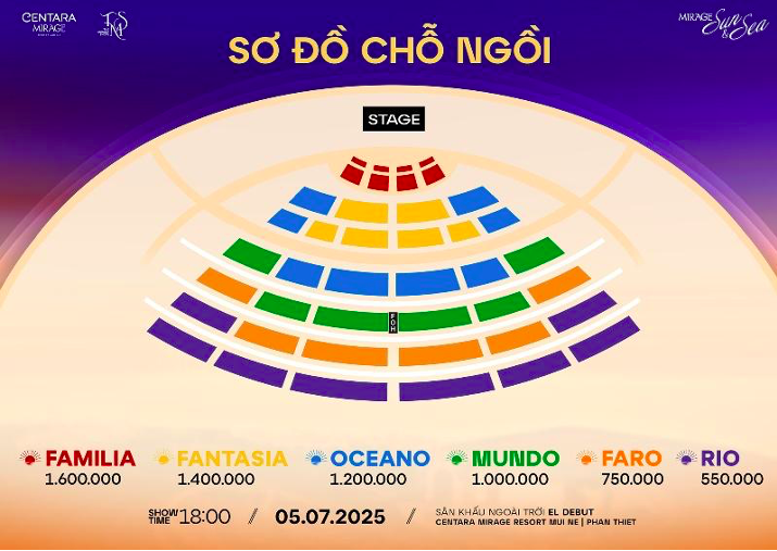 The Mirage Show – Sự kiện âm nhạc mãn nhãn khuấy động mùa hè tại Mũi Né