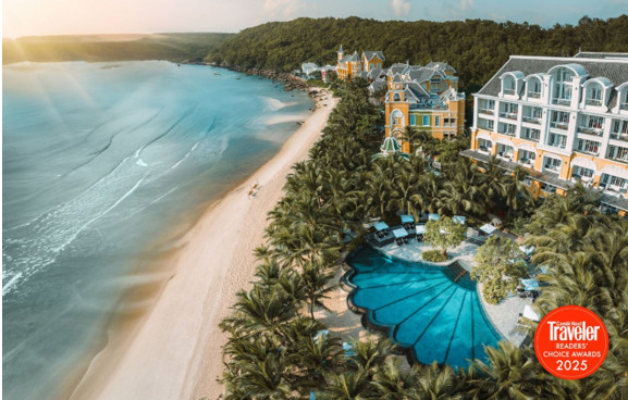JW Marriott Phu Quoc Emerald Bay Resort & Spa lọt Top 5 khu nghỉ dưỡng hàng đầu châu Á tại Condé Nast Traveler Readers' Choice Awards